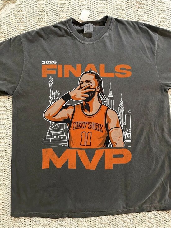 Comfort Colors Other - Jalen Brunson New York Basketball 2026 Finals MVP Shirt